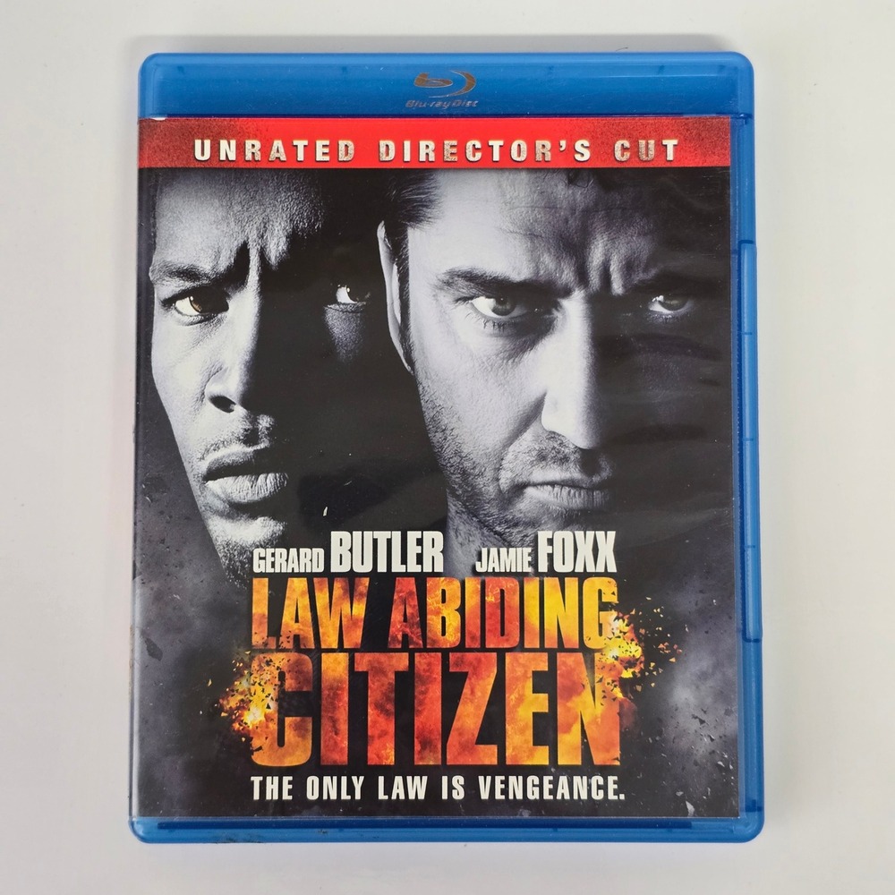 Law Abiding Citizen Blu-ray Unrated Director's Cut Gerard‎ Butler Jamie Foxx